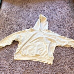 Champion White Hoodie